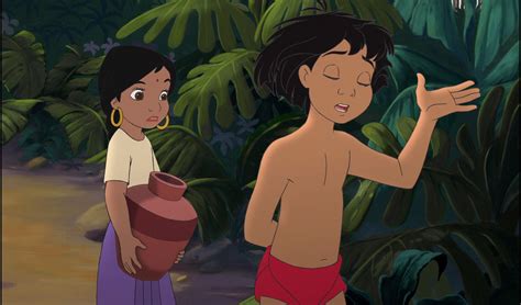 Image - Mowgli and Shanti are both on the lookout.jpg | Jungle Book Wiki | Fandom powered by Wikia