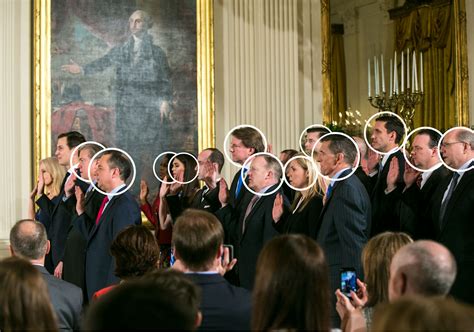 Most of the People in This White House Swearing-In Photo Have Left ...