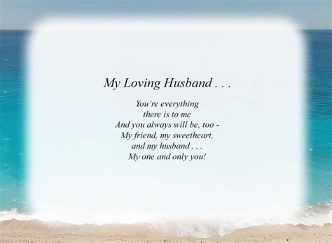 Romantic Poems For Husband