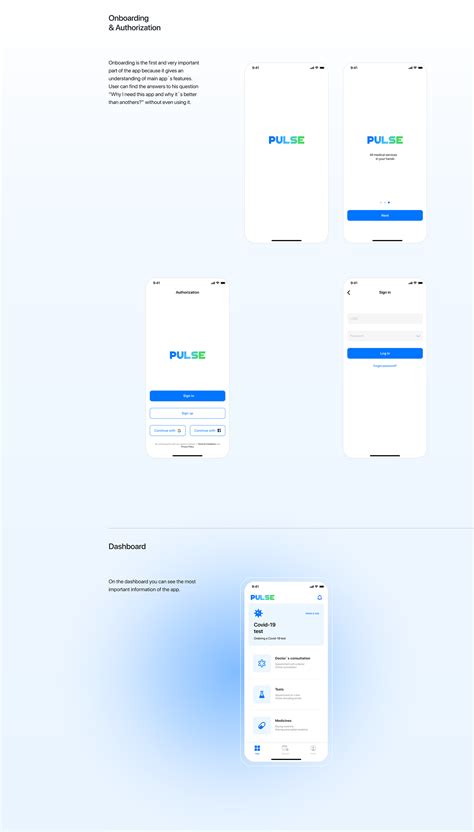 PULSE | medical app concept on Behance