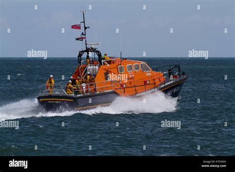 Moelfre all Weather Lifeboat Kiwi Stock Photo - Alamy