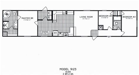 3 Bed 2 Bath Single Wide Mobile Home Floor Plans | Viewfloor.co