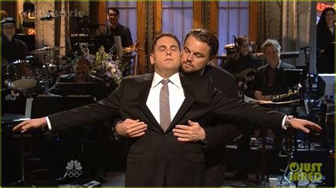 Leonardo DiCaprio & Jonah Hill Recreate 'Titanic' Scene on 'SNL ...