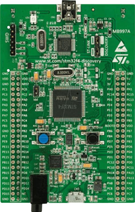 STM32 F407GDISC1: Kit Discovery, ST in combinazione con PC USB da ...