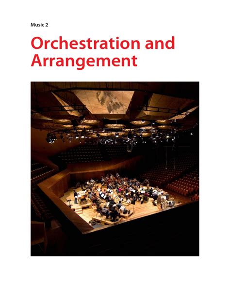 Music 2 Orchestration and Arrangement Sample | PDF | Orchestras | Pitch ...