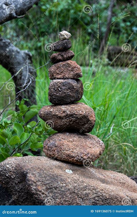 A Cairn Showing the Hiking Route Stock Image - Image of magaliesberg, hiking: 169136075