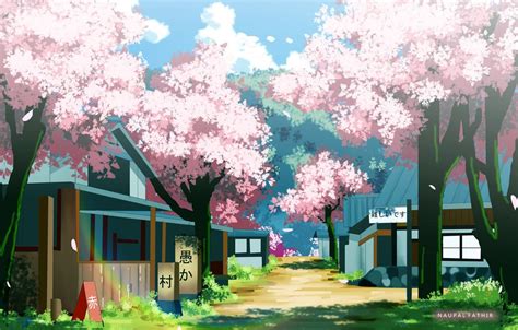 Anime Spring HD Wallpapers - Wallpaper Cave