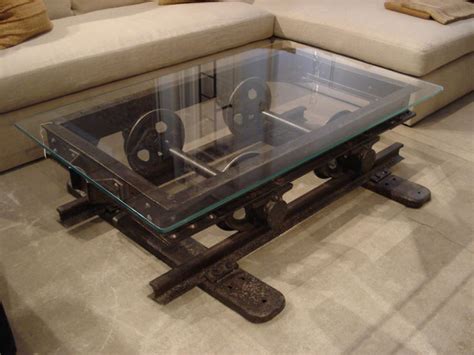 #3 furnishings | Steampunk furniture, Steampunk coffee table, Industrial style decor