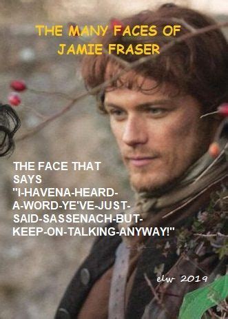 Pin by Lynn Wilson on OUTLANDER MEMES BY ME | Jamie fraser, Words, Face