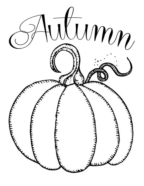 Free Printables ~ Chalkboard Autumn Pumpkin | Pumpkin coloring pages, Fall coloring pages ...