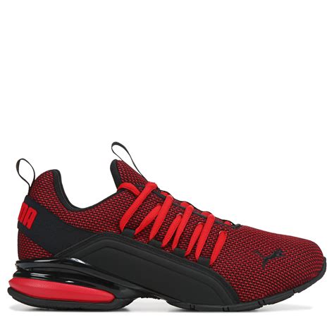 PUMA Axelion Wide Running Shoes in Red/Black (Red) for Men - Lyst