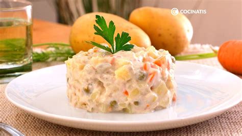 Receta de ensaladilla rusa, ¡la de toda la vida!