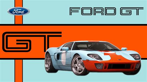 Ford Gt In Gulf Racing Livery wallpaper | cars | Wallpaper Better