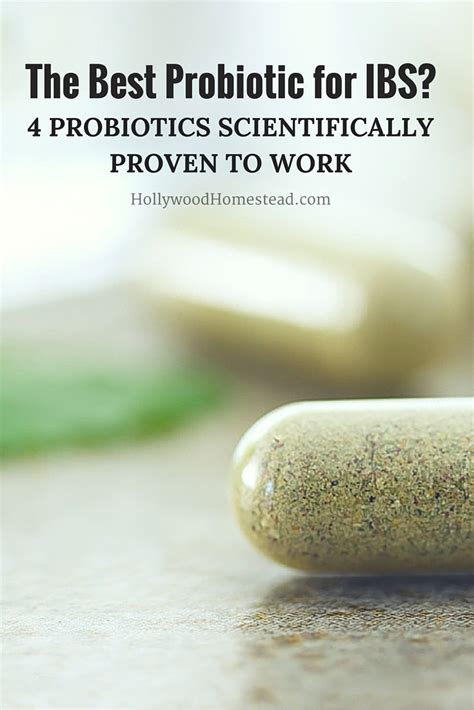 The Best Probiotic for IBS? 4 Probiotics Scientifically Proven to Work ...