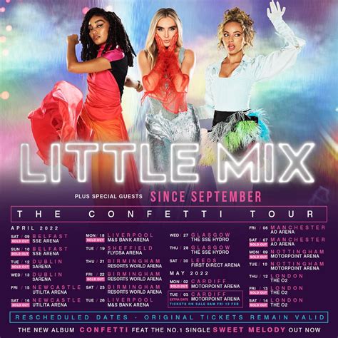 Confetti Tour | Little Mix Wiki | Fandom