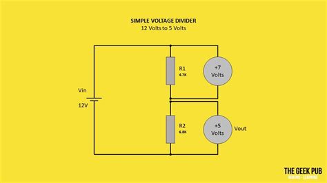 Voltage Divider Calculator - The Geek Pub