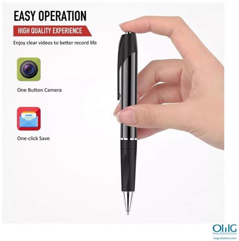 SPY339 - OMG Spy Pen with Hidden Camera & Voice Recorder | OMG Solutions