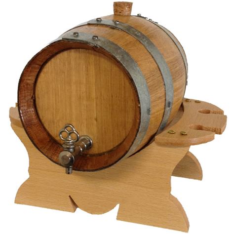 Premium Oak Barrel-Keg Set - Charred 4L