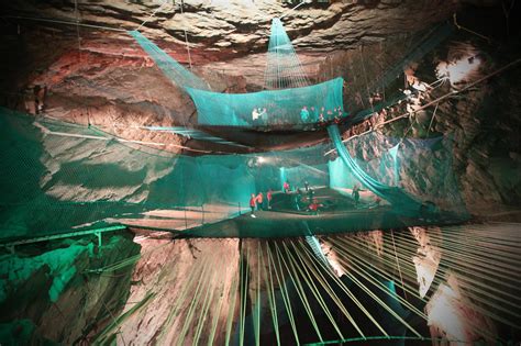 The World’s Largest Trampoline Is In An Underground Cave | AWOL