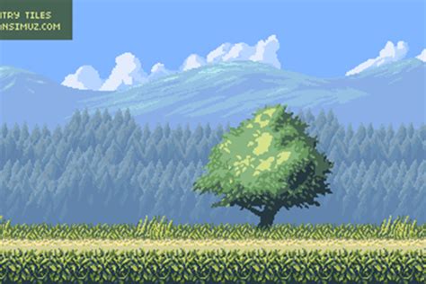 11 Free Pixel Art Backgrounds for Games - UnLucky Studio