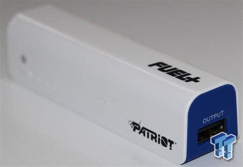 Patriot FUEL+ 3000mAh Mobile Rechargeable Battery Review | TweakTown