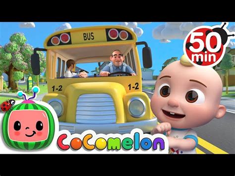 Wheels on the Bus (School Version) + More Nursery Rhymes & Kids Songs ...