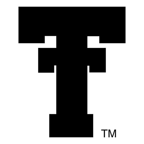 Texas Tech Red Raiders Logo Black and White (2) – Brands Logos