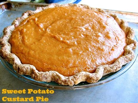 Sweet Potato Custard Pie #Recipe • Mommy's Memorandum