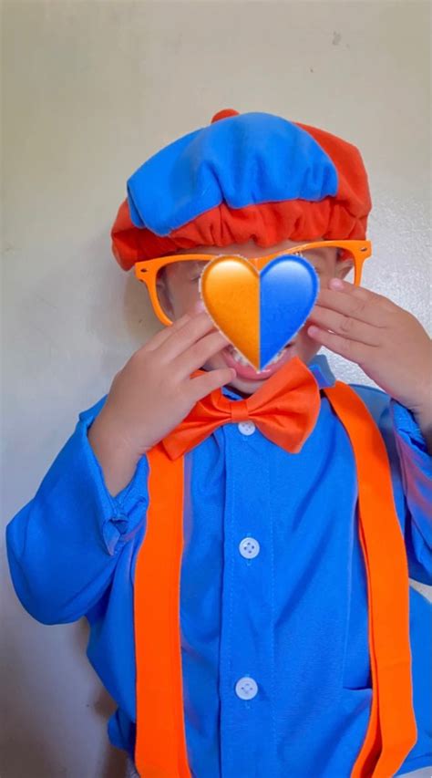 Blippi costume, Babies & Kids, Babies & Kids Fashion on Carousell