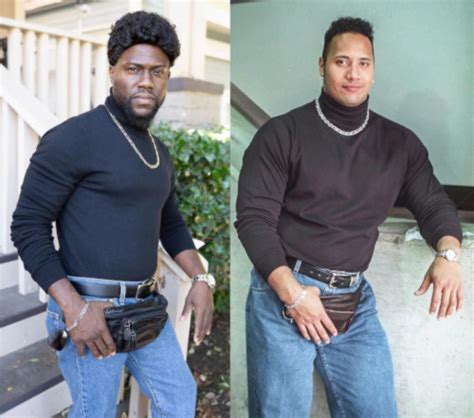 Dwayne Johnson shares crew's Halloween costume: his iconic fanny pack look