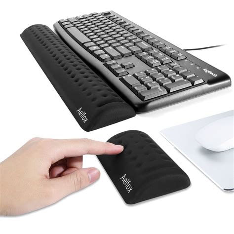 Aelfox Memory Foam Keyboard Wrist RestGaming Mouse Pad Wrist Support, Ergonomic 655421968615 | eBay