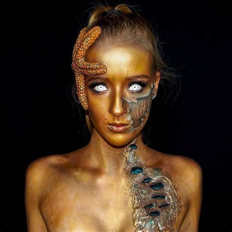 16 Years Old Special Effects Makeup Artist Loves Turning Herself Into Stunning Monsters