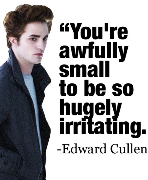 He said that to Alice Cullen | Twilight quotes, Twilight funny ...