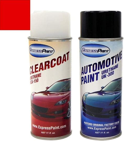 Amazon.com: ExpressPaint Aerosol - Automotive Touch-up Paint for Honda S2000 - New Formula Red ...