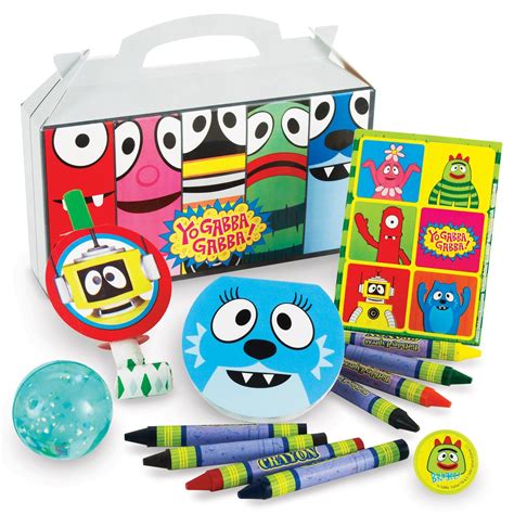 http://www.dascheap.com/party-supplies/yo-gabba-gabba-radio-party-favor-box.html Yo Gabba Gabba ...