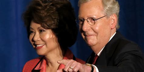 Mitch McConnell's Wife Sits On The Board Of A Group Working To Kill The Coal Industry | HuffPost