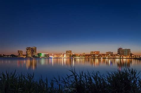 Almere Skyline Night – Bart Hendrix Fotografie