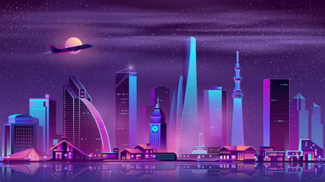 Synth City Wallpapers - Wallpaper Cave
