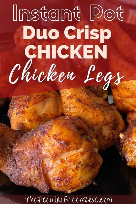 Easy Instant Pot BBQ Chicken Drumsticks | Recipe | Instant pot recipes chicken, Instant pot ...