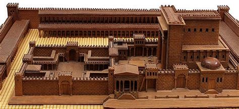 Sold Price: Model of the Beit HaMikdash (Herod’s Temple) made and ...