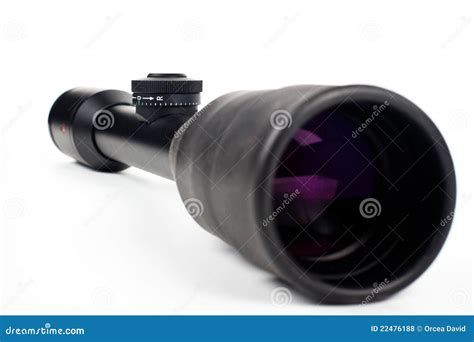 Sniper scope stock photo. Image of hunter, magnification - 22476188