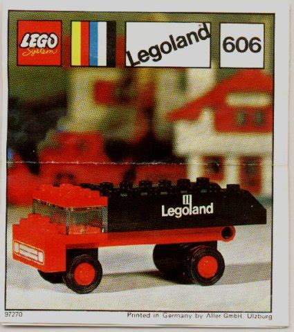 606 Tipper Lorry - Brickipedia, the LEGO Wiki