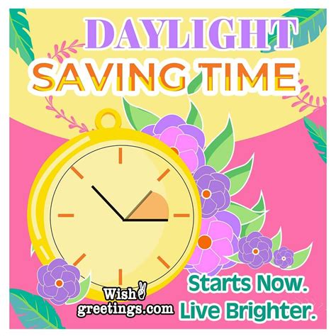 Daylight Saving Time Begins Quotes - Wish Greetings