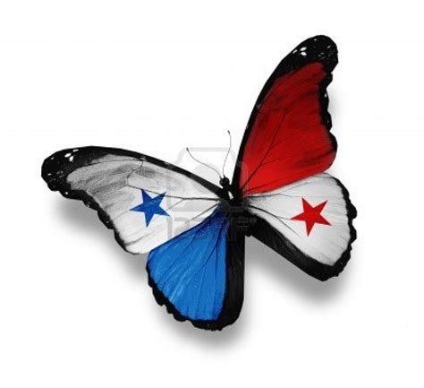 mariposa-bandera-panamena.jpg | Panama flag, Panama city panama, Colon panama