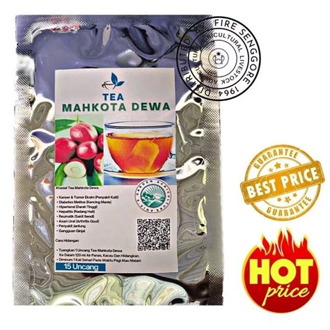 Tea Buah Mahkota Dewa Kering/Ubat Gout/Darah Tinggi/Kencing Manis | Shopee Malaysia