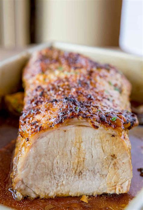 Ultimate Garlic Pork Loin Roast Recipe [VIDEO] - Dinner, then Dessert