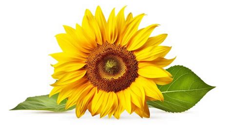 Premium AI Image | Sunflower Side View Studio