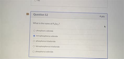 Solved Question 12 4 pts What is the name of P.Sez? | Chegg.com