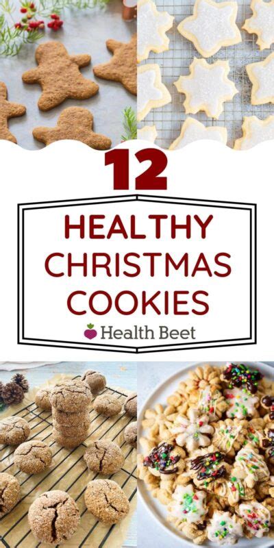 12 Healthy Christmas Cookies - Health Beet