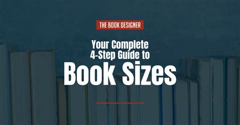 Your Complete 4 Step Guide To Book Sizes - The Book Designer